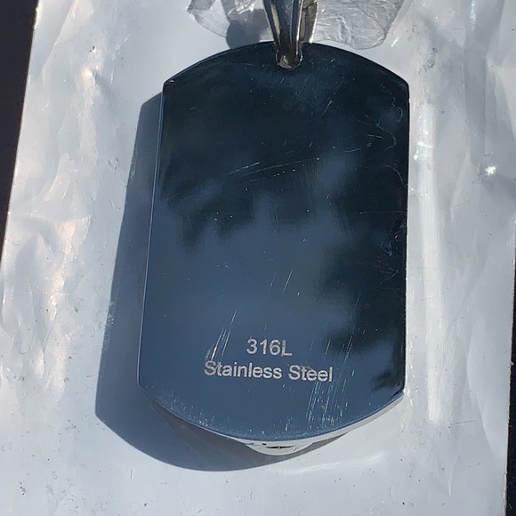 New Stainless Steel Harley Davidson Pendant - Picture 5 of 7